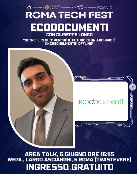 ROMA TECH FEST CON ECODOCUMENTI
